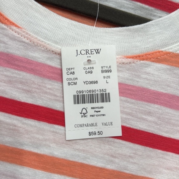 J.CREW Striped Tee - Picture 5 of 6